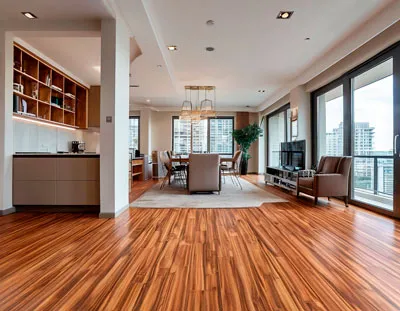 Укладка ламината в квартире